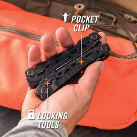 Gerber - Multitool Suspension NXT Black - 15 narzędzi - Czarny - 30-001778 Gerber - Multitool Suspension NXT Black - 15 narzędzi - Czarny - 30-001778