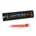 MIL-TEC - SMS - Lightstick - Światło chemiczne 6'' - 15 cm - Czerwony - SC-6IN-PP-25