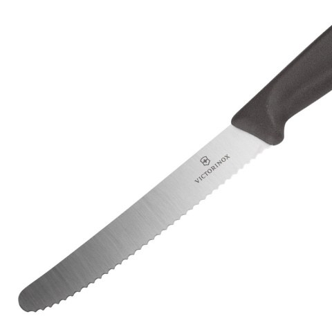 Victorinox - Zestaw noży kuchennych Swiss Classic z obieraczką - 3 elementy - Czarne - 6.7113.31 Victorinox - Zestaw noży kuchennych Swiss Classic z obieraczką - 3 elementy - Czarne - 6.7113.31