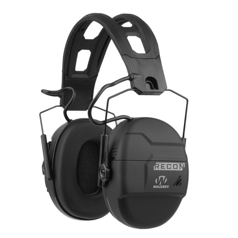 Aktywne ochronniki słuchu Walker's Recon™ Professional Grade NRR 26 dB – czarne