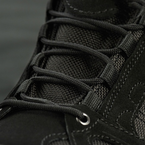 Buty taktyczne trekkingowe jesienno-wiosenne Black M-TAC