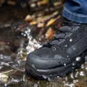 Buty taktyczne trekkingowe jesienno-wiosenne Black M-TAC