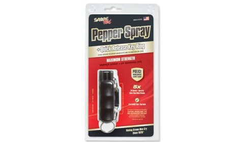 Gaz pieprzowy Hardcase QR Key Ring Strumień 16 ml Sabre Red